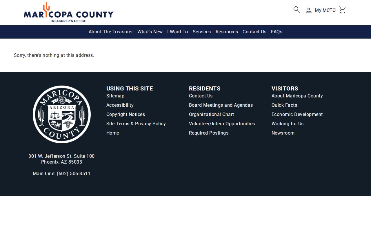 Peoria street directory Maricopa property tax parcel search