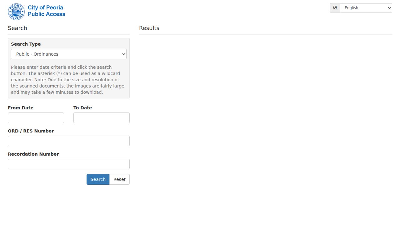 Peoria ZIP code directory scanned address records portal